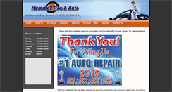 Desktop Screenshot of hummelautorepair.com